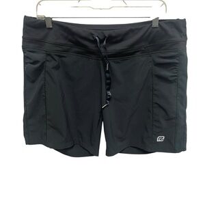 Roadrunner sports women’s running shorts black size large activewear
